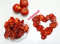 گوجه فرنگی خشک خونگی / وپودر شده