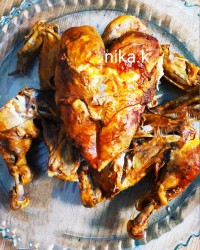 مرغ سرخ شده