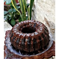 کیک شکلاتی با رویه گاناش