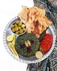 کوکوسبزی بدون روغن رژیمی