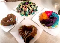 ژله ویترین، ژله خورده شیشه، دسر عربی