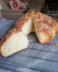 کیک یه تخم مرغی