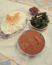 فسنجون گیلانی با زیتون پرورده خانگی مامان جون