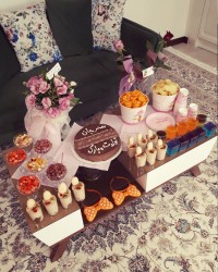 تدارکات برای تولد زن داداش