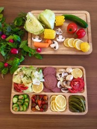 تزیین سبزیجات