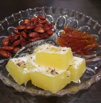 مسقطی،بادام سوخته،پولکی