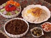 خورشت بامیه لبنانی
