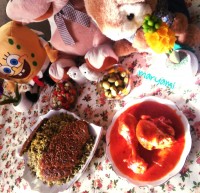 سبزی پلو ومرغ مجلسی