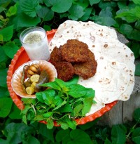نان لواش خانگی
