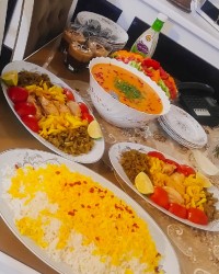 میز شام برای مهمونای عزیزم