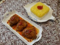 خورش مرغ با انار