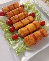 رول ژامبون سوخاری