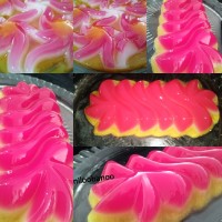 ژله بستنی دورنگ