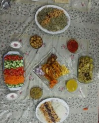 شام مهمونی خونه عمو جان