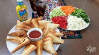 اسنک گوشت و قارچ