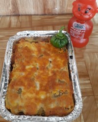 لازانیا گوشت وقارچ