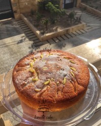 کیک سیب دارچین گردو