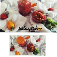 ترشی لیمو با گوجه فرنگی