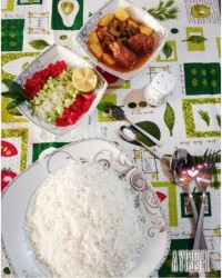 خورش لوبیا سبز