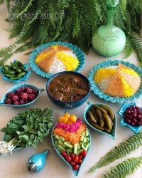 خورش آلو اسفناج