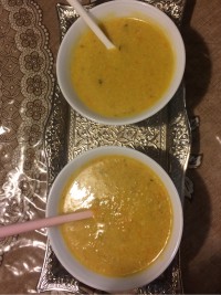 سوپ کدوحلوایی