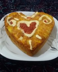 کیک گوشت بوقلمون