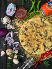 پیتزا رست بیف