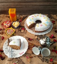 کیک شیره انگور