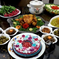 ژله شیر رنگین کمان