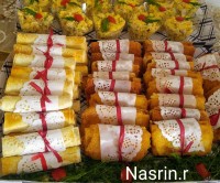 اسپرینگ رول و رول ژامبون و پنیر
