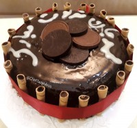 کیک یخچالی بدون شکر