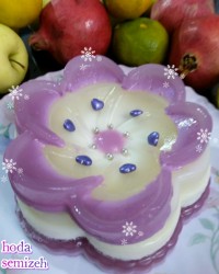 دسر ژله بستنی