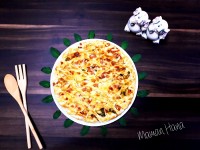 پیتزا با خمیر ده دقیقه ای با یه کپشن خوندنی..