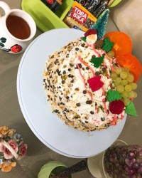 کیک خرمالو
