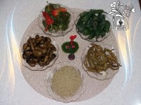 ترشی فلفل سبز فوری