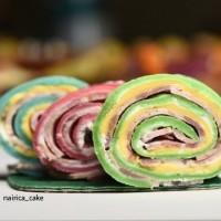 کرپ ژامبون رنگی