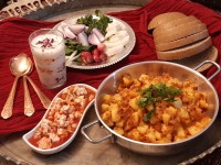 دوپیازه آلو (سیب زمینی)شیرازی