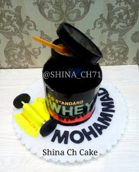 کیک طرح مکمل بدنسازی