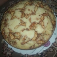 کیک سیب دارچینی