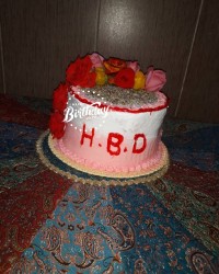 طعمش واقعا عالی بود ابزار کاردردسترس نداشتم ولی ظاهرش قشنگترازعکسش بود