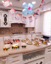 میز غذا تولد خواهر زادم