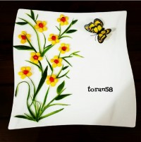 بشقاب نقاشی