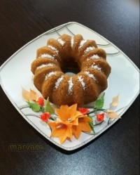 وباز هم کیک خوشمزه هویج و گردو