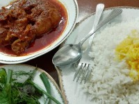 خورش بوقلمون و مرغ