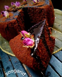 کیک هات چاکلت