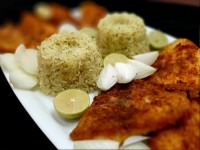 شوید پلو و ماهی