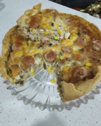 کیک پیتزای خوشمزه ی من