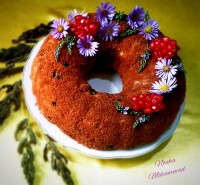 کیک گردو و کشمش