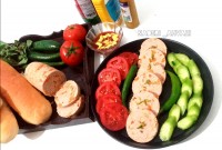 کالباس مرغ خانگی