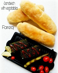 نان باگت خانگی